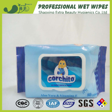 Cleaning Lemon Flavor Organic Baby Wet Wipes