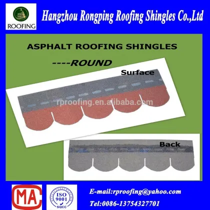 [asphalt shingles manufacturer] cheap round asphalt roofing shingles