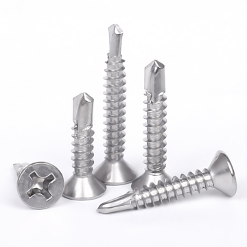 410 Stainless Steel Countersunk Head Self-Drilling Screws
