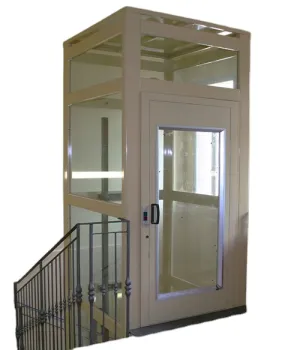 Hydraulic Home Lift: Small Elevator for Residential Use with Compact Machine Room