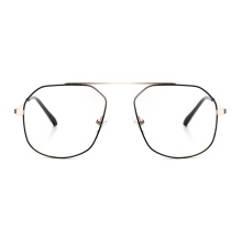 Belieye Vintage Top Bridge Metal Specs Frame