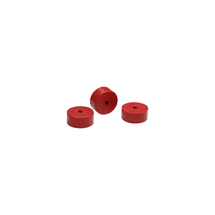 Energy Suspension Polyurethane Red Shock Round Pad
