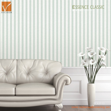 new cheap modern simple stripe design pvc wallpaper