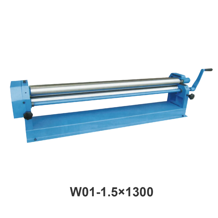 W01-0.8x305/W01-0.8x610/W01-0.8x915/W01-0.8x1000/W01-1.5x1300 Manual Slip Rolls Machines