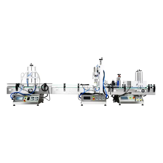 Cost-Effective Beverage Filler and Sealer Line for Liquid Filling Equipment