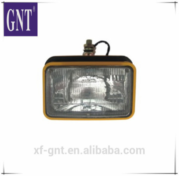 excavator parts square lamp with iron material