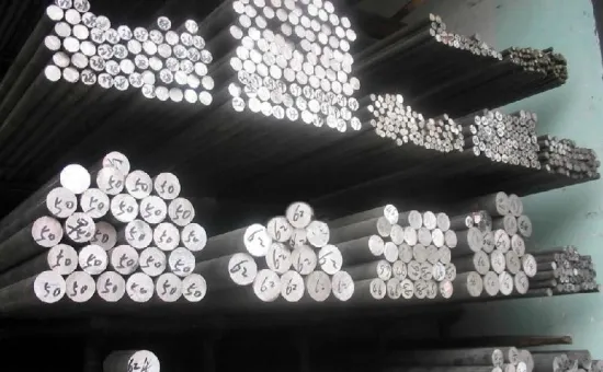 aluminum rod with round and square