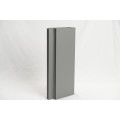 Anodized aluminum curtain wall profiles