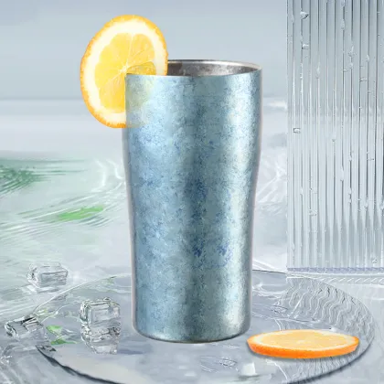 Titanium Color Beer Cup