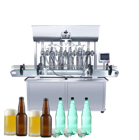 water bubbles beverage automatic liquid filling machine
