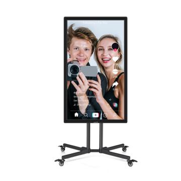 43 inch livestreaming interactief touchscreen