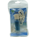 Exquisito juego de botellas de perfume colgante de vidrio