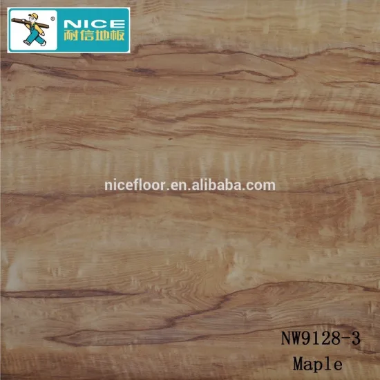 Maple LAMINATE WOOD FLOORING HDF core engineered wood floos