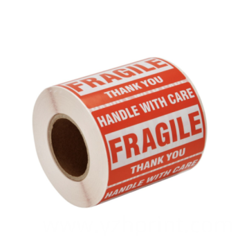 Custom Fragile Printed Labels