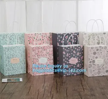 Polka Dots Package Supplies,Kraft Paper Gift Bags, Christmas Paper Gift Bag, Mini luxurious christmas paper gift bags