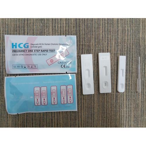 CE Rapid HCG Тест на беременность в продаже ISO 13458 US FDA