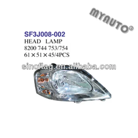 2008 Renault Logan MCV OE 8200744753 Headlight