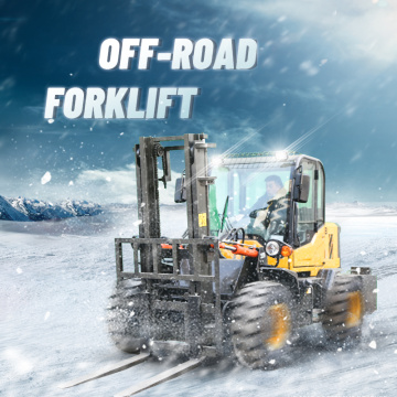 3 Ton 4WD Εσωτερική καύση Off-Road Forklift All-Terrain