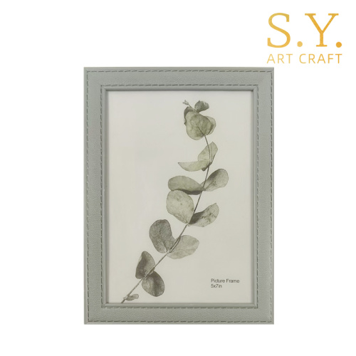 מסגרת תמונה של גריי Stitched Edge PS