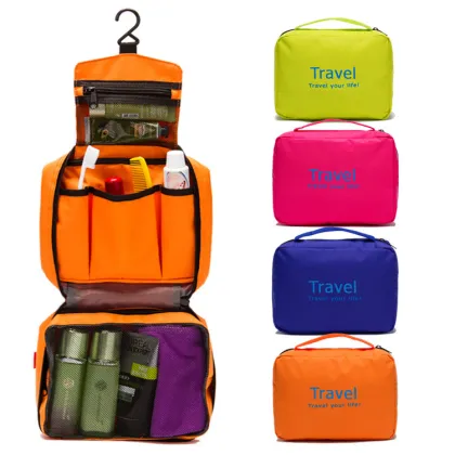 Korean version of the New Travel Toiletries bag folding wash bag waterproof wash bag can be hung