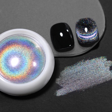Laser 3D DIY Nail Art Decorations & Accessories | Chameleon Gel Polish & Magnetic Cat Eye Powder