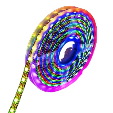 Buntes RGB 5050 LED -Lichtstreifen mit App -Fernbedienung, IP65/68 wasserdicht für Pool- und Außendekoration