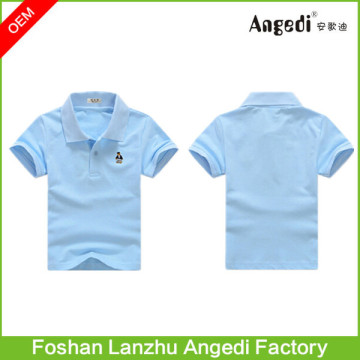 Six colors for choices children's school uniform polo shirt