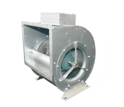EC double into the wind-vane air conditioning fan