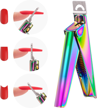 Wholesale Premium U-Shape Chameleon Professional Stainless Steel Nail Clipper - Adjustable Nail Art Tools