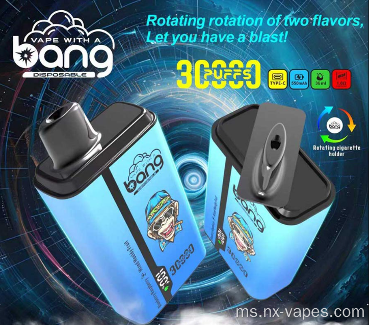 Bang 30000 Puffs Borong Rasa Double Baru