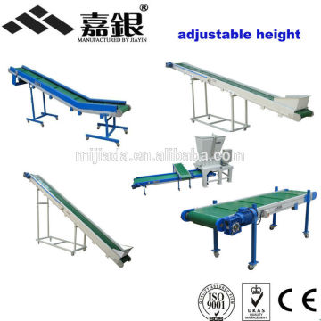 2014 CE High quality Belt Conveyor China Manufacturer with flat, adjustable height,,inclined ,portable Movable belt conveyor