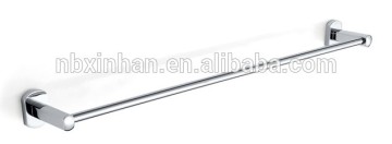 Elegant,wall mount,zinc alloy+stainless steel bathroom towel bar/chrome plated
