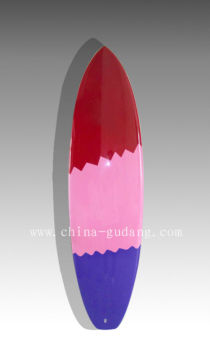 Pretty fiberglass egg surfboard