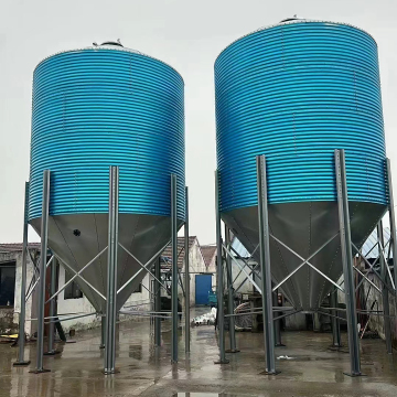 Poultry Farming Silo - Automatic Feeding System for Chicken Feed Storage