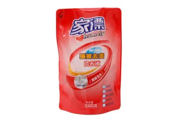 Eco-friendly Plastic Packaging Bags , Washing Detergent Bag