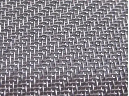 Twill Weave Square Stainless Steel Wire Mesh