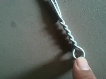 iron wire single loop bale ties