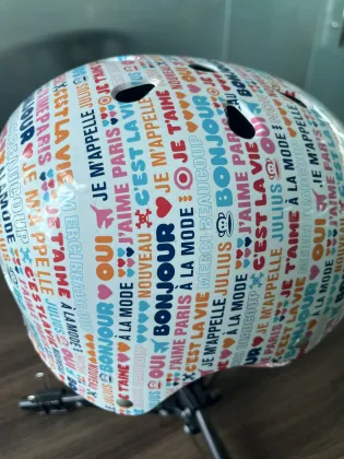 girls Decals Motorcycle Biker Cool helmet Sticker