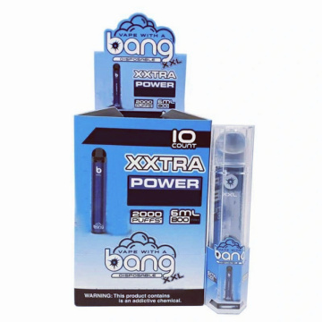 Электронная сигарета одноразовая вейп bang xxl 2000puffs