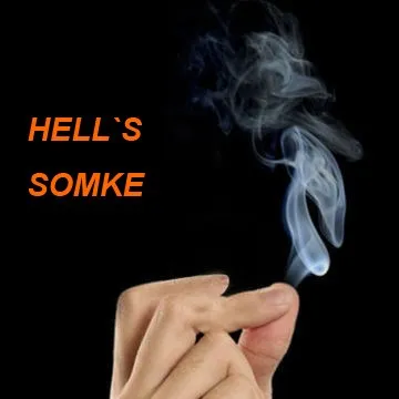 Street magic trick and stage magic Hell`s Smoke