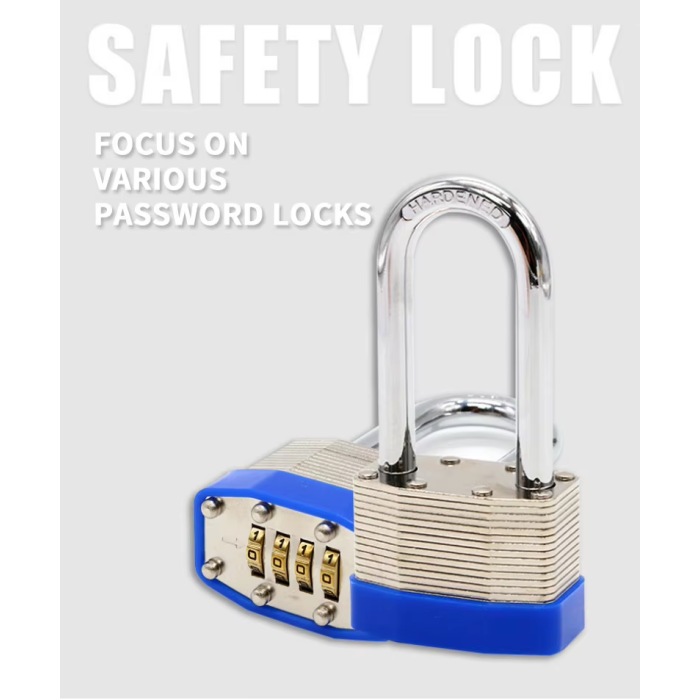 Прочный 4 цифровой комбинации без ключа.