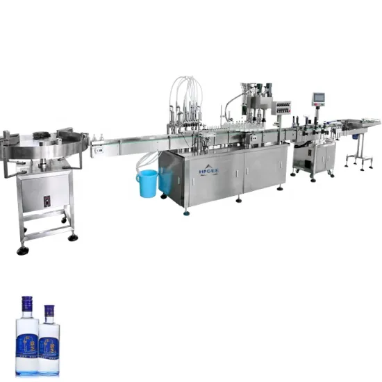 Alcoholic Beverage Filling Machine for Vodka, Brandy, Liquor, Gin - Glass Bottle
