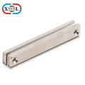 Rectangular Neodymium Magnet with Steel Channel