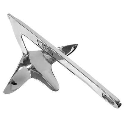 High-Quality Marine Accessories: Polished Boat Anchor Bruce Anchor for Little Dolphins