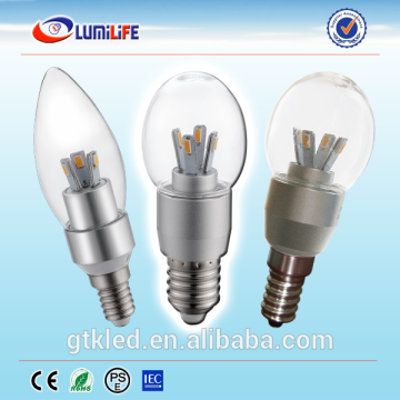 E14 E27 5W LED Globe Bulb with CE ROHS IEC PSE Certificates
