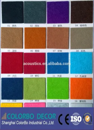 High quality sound proofing acoustics hospital Fiber Ceiling Tiles