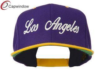 Purple Gold Los Angeles Embroidered Snapback Baseball Caps