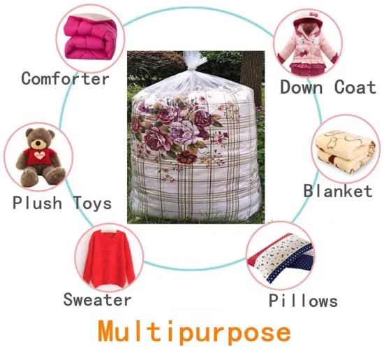 Plastic Storage Bags Clear Flat Open Bags