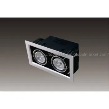 2x7x1W LED Grille Down light with 3 years guarantee
