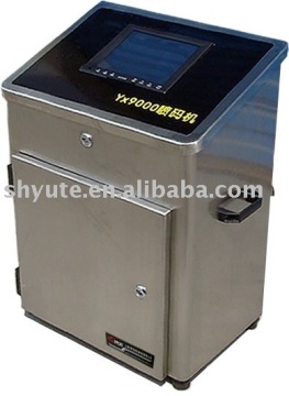 machinerie d'impression de code